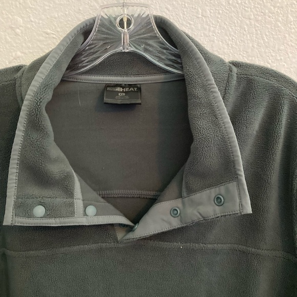 32o HEAT blue-gray fleece XL poly blend. - Picture 2 of 3